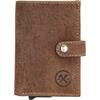 Πορτοφόλι Safety wallet hide & stitches Brown (20208-006)